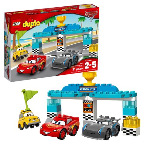 LEGO DUPLO Cars Piston Cup Race 10857 (31 Pieces) - Walmart.com