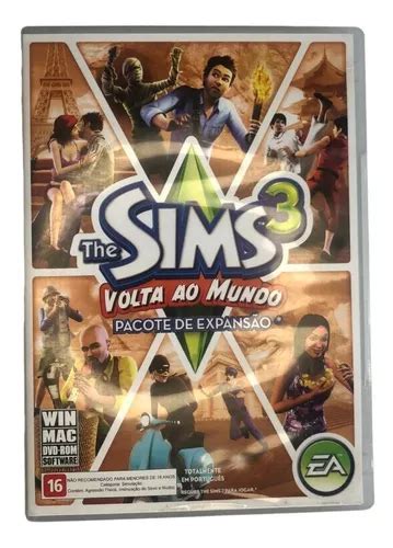 The Sims 3 Volta Ao Mundo Pacote De Expansão Original Físico R 49 em