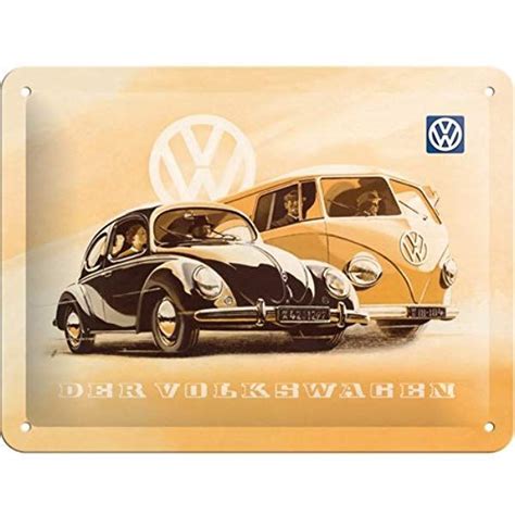 Nostalgic Art Retro Tin Sign Volkswagen Bulli T1 Let S Get Lost