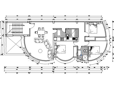 House design CAD plan - CADblocksfree | Thousands of free CAD blocks