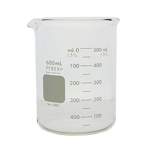 Pyrex Heavy Duty Griffin Ml Beaker Double Scale Graduated Each