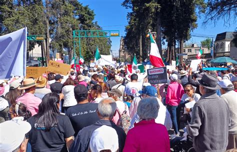 Marchan En Toluca Por Defensa De La Democracia Capital Estado De