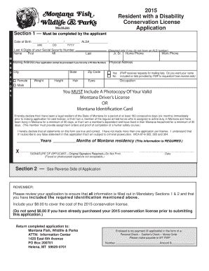 Fillable Online Fwp Mt 2015 Res Dis Fillable 2 Indd Montana Fish