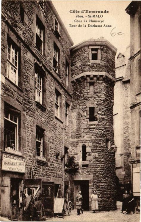 Saint Malo Cours La Houssaye Tour de la Duchesse Anne à Saint Malo