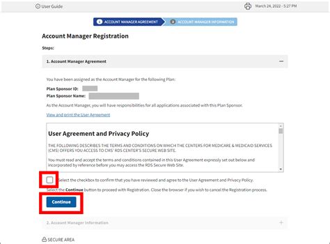 Account Manager Registration | Retiree Drug Subsidy (RDS)