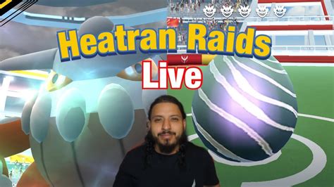 Hosting Heatran Raid Hour Live YouTube