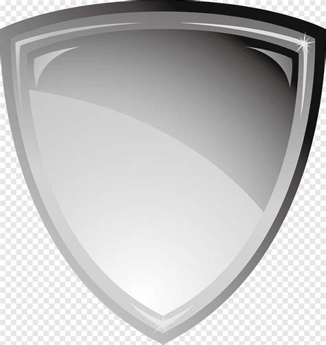 Gray Shield Illustration Shield Metal Computer File Metal Shield