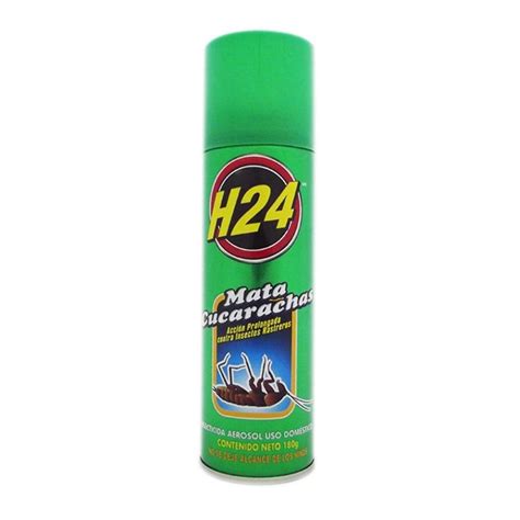 Insecticida H24 mata cucarachas en aerosol 180 g | Walmart