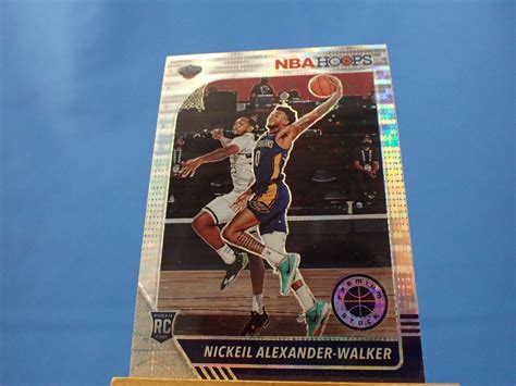 Nickeil Alexander Walker Hoops Premium Stock Rc Rookie Pulsar