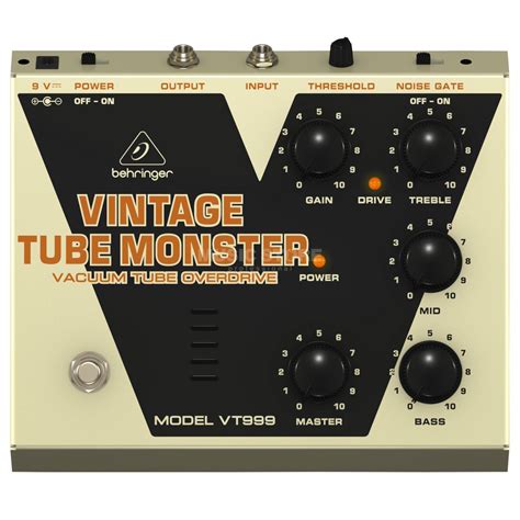 Behringer VT999 Vintage Tube Monster Overdrive MUSIC STORE Professional