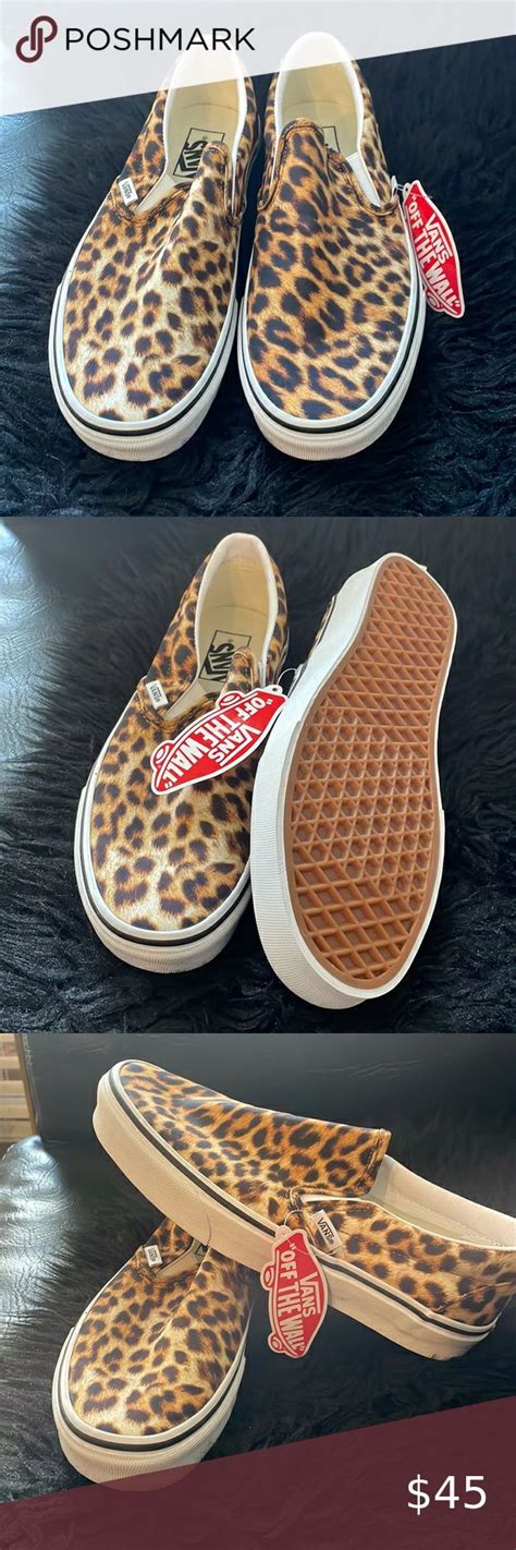 Vans Leopard Print Slip Ons Vans Shoes Leopard Print Slip On Sneaker Closet Check Shopping