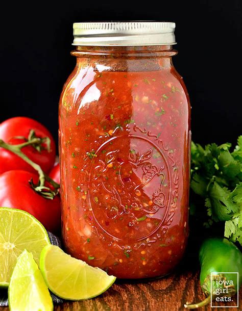 Restaurant Style Salsa Iowa Girl Eats