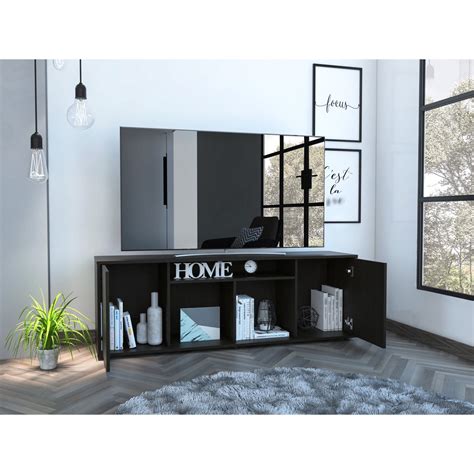 Modern Look - Accommodate Up to 65" TVs - Entertainment Setup