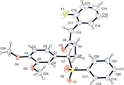 Iucr N Dimethoxyphenyl Phenylsulfanyl Ethyl