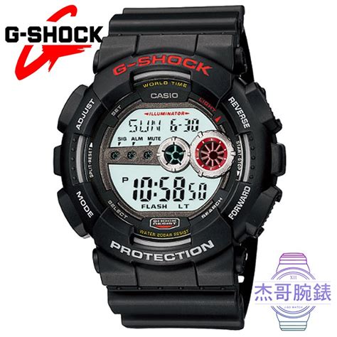 【公司貨】casio卡西歐g Shock數位強悍經典款電子錶 黑 型號gd 100 1a 蝦皮購物