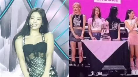 Blackpink S Jennie Cutely Winks At Fans As She Performs With Jisoo