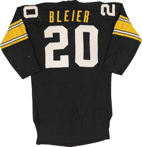 Circa 1971 Rocky Bleier Game Worn Pittsburgh Steelers Jersey