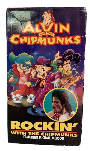 Alvin And The Chipmunks Rockin With The Chipmunks Vhs 1992 Eur 6