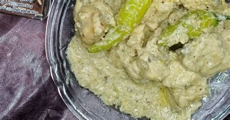 Chicken White Karahi Recipe by Misbah Rasheed Qureshì Cookpad