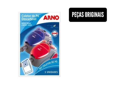 Coletor de Pó Descartável Arpiradores Booly 1600w e Bolly 1500w (Kit 3