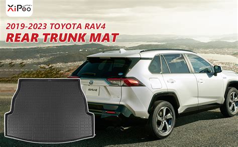 Xipoo Tapete De Carga Compatible Con Toyota RAV4 2019 2024 Tapete De