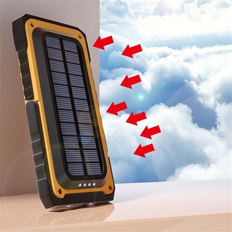 WARSUN Y40 P8 COB Solar Work Light 6000mAh 6 Modes Type C Charging