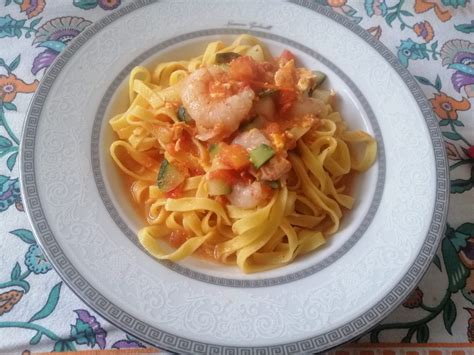 Tagliolini Risottati Ai Gamberi E Zucchine Le Mie Loverie