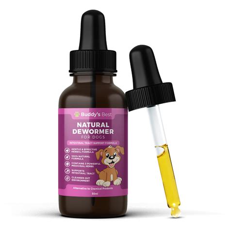 Buy Natural Dewormer for Dogs | 100% Natural | Contains 3 Medicinal s | Supports Intestinal ...