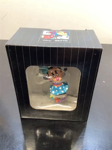 DISNEY SHOWCASE BRITTO Minnie Mouse Figurine Rare Collectable Ornament