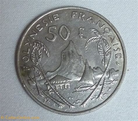 50 Francs 1967 Monnaies Monde Polynésie Française Métal Nickel