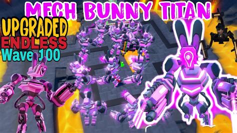 Mech Bunny Titan được Rework Solo Map Endless Mode Đến Wave 100