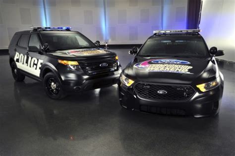 New Ford Police Interceptor Vehicles Get Nod To Pace Nascars Ford