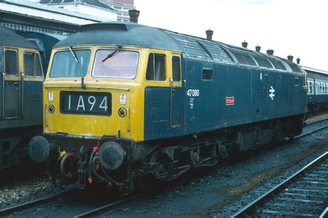 British Rail Class 47 Diesel Locomotive 47080 Titan Rea Flickr