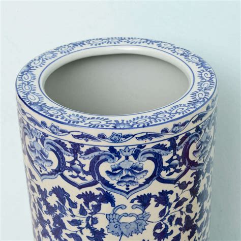 A Chinese Blue And White Porcelain Umbrella Stand At 1stDibs Chinese