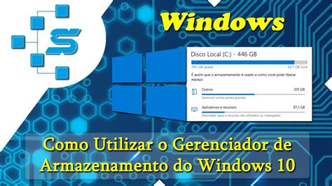 Como Utilizar O Gerenciador De Armazenamento Do Windows Youtube