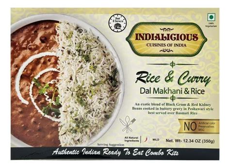 Indialicious Paquete Combinado De Arroz Y Curry De Onz Mercadolibre