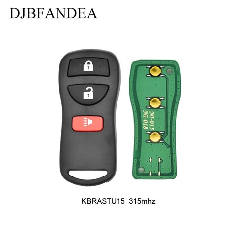 DJBFANDEA 3Button 315Mhz Remote Key Fob For Nissan Armada Frontier