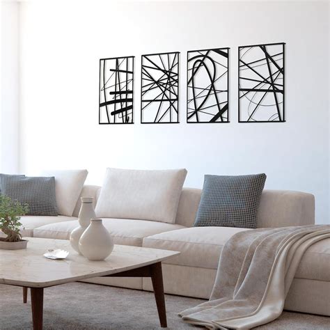abstract wall art metal 2
