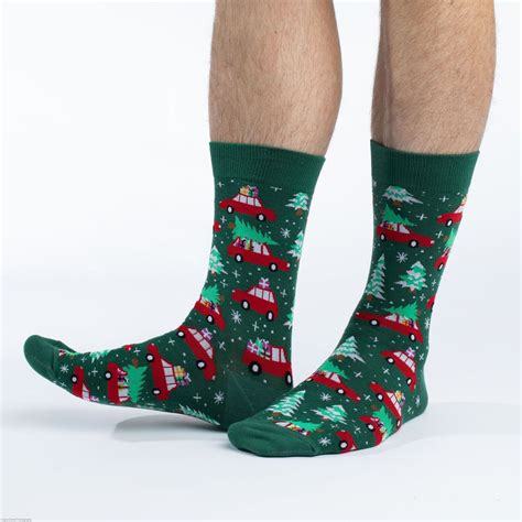 Men's Christmas Trees Socks – Good Luck Sock