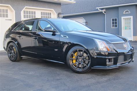 No Reserve K Mile Cadillac Cts V Wagon Speed For Sale On Bat