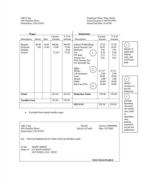 Pay Stub Calculator Templates Free Docs Xlsx Pdf Formats