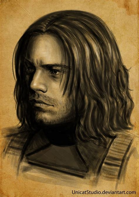 Bucky Face Sketch By Unicatstudio On Deviantart Face Sketch Bucky