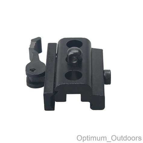 Qd Lever Mm Rifle Bipod Sling Swivel Stud Adapter Mount Weaver