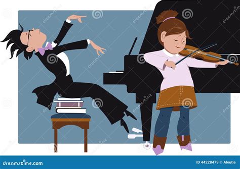 School Recital Stock Vector - Image: 44228479