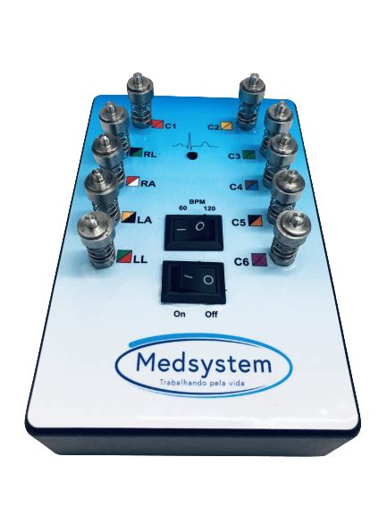 Simulador De Ecg Vias Medsystem Cir Rgica M Dica