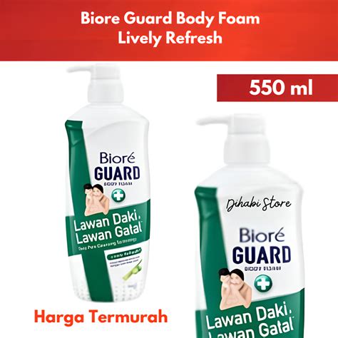 Jual Biore Guard Body Foam Lively Refresh Ml Shopee Indonesia