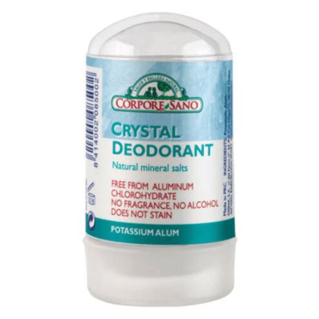 Deodorant Natural Fara Aluminiu Cu Piatra De Alaun Corpore Sano Ml