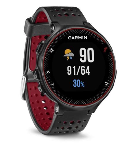 Montre Sport Gps Garmin Forerunner Hr Noir Rouge Garmin Bhv Marais