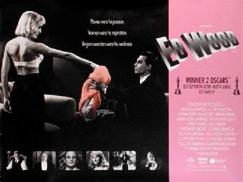 Ed Wood Original 1994 British Quad Movie Poster Posteritati Movie