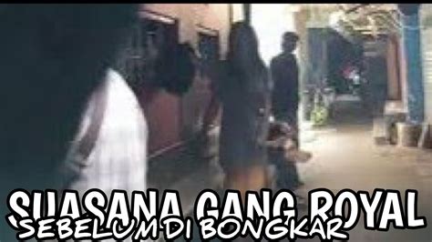 Melintas Jalan Gang Kertajaya Arah Gang Royal Penjaringan Jakarta